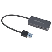 Mediacom MD-S400 lettore di schede USB 3.2 Gen 1 (3.1 Gen 1) Type-A Alluminio