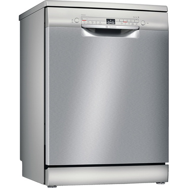 Bosch Serie 2 SMS2ITI33E Lavastoviglie da libera installazione 60 cm Acciaio spazzolato anti-impronta Classe E