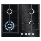AEG Piano Gas Comandi Frontali 60 Cm HKB64420NB