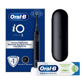 Oral-B iO2 Adulto Spazzolino a vibrazione Nero