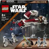 LEGO Star Wars 75378 La Fuga del BARC Speeder, Giocattolo dal Film The Mandalorian, Giochi per Bambini 8+ con Grogu (Baby Yoda)
