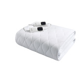 Imetec Scaldasonno Adapto maxi coprimaterasso matrimoniale 195x165 cm, Basso consumo, Riscaldamento rapido, Temperatura personalizzata, Tessuto anallergico trapuntato, Doppio comando, 6 temperature