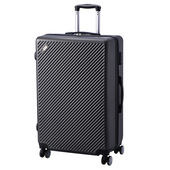 AD Trend 102696 bagaglio Trolley Guscio rigido Nero 32 L Acrilonitrile butadiene stirene (ABS)