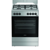 Indesit I6G3PMS Cucina A Elettrico Gas Acciaio inox