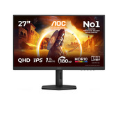 AOC G4 Q27G4XF Monitor PC 68,6 cm (27") 2560 x 1440 Pixel Quad HD LED Nero, Grigio