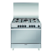 Glem Gas UN965MI cucina Elettrico Acciaio inox