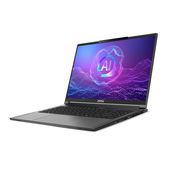 MSI Creator A16 AI+ A3HVFG-253IT AMD Ryzen AI 9 365 Computer portatile 40,6 cm (16") Quad HD 32 GB LPDDR5-SDRAM 1 TB SSD NVIDIA GeForce RTX 4060 Wi-Fi 7 (802.11be) Windows 11 Pro Grigio