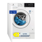 Electrolux Lavatrice Incasso Wd 7+4 Kg Classe D/B 1600 Giri MADE IN ITALY EW7W84BDBI