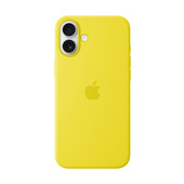 Apple Custodia MagSafe in silicone per iPhone 16 Plus - Giallo carambola