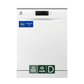 Electrolux Lavastoviglie Libera Installazione 60 Cm - Bianco 13 Coperti Classe D 46 Dba ESA47300SW MADE IN EUROPE