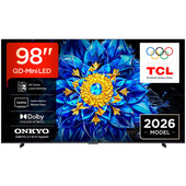 TCL P8L TV 98P8L – QD-Mini LED 98", 4K HDR, Google TV, 144Hz VRR, Audio Onkyo 2.1