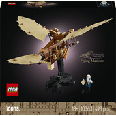 LEGO ICONS 10363 Macchina Volante di Leonardo da Vinci, Modellino da Costruire per Adulti da Collezione, Regalo Uomo o Donna