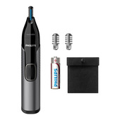 Philips Serie 3000 Rifinitore Taglia Peli Naso e Orecchie NT3650/16
