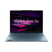 Lenovo Yoga | Notebook Slim 7 | Display 14.0'' WUXGA (1920x1200) OLED | Processore AMD RYZEN AI 7 445 | Memoria RAM 16GB | Memoria SSD 512GB | Scheda grafica Integrata | Sistema Operativo Windows 11 Home | TIDAL_TEAL | Caricatore NON incluso
