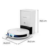 Rowenta X-Plorer RR8497 0,35 L Senza sacchetto Bianco