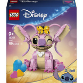 LEGO Disney | 43257 Angel - Lilo & Stitch, Personaggio Giocattolo con 3 Palloncini a Cuore e Farfalla, Idea Regalo 9+ Anni