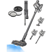Dreame VMR20611 scopa elettrica Aspirapolvere 2 in 1 Batteria Secco HEPA Senza sacchetto 0,6 L 570 W Grigio 29 Ah