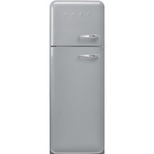 Smeg FAB30LSV6 frigorifero con congelatore Libera installazione 294 L Argento Made in Italy