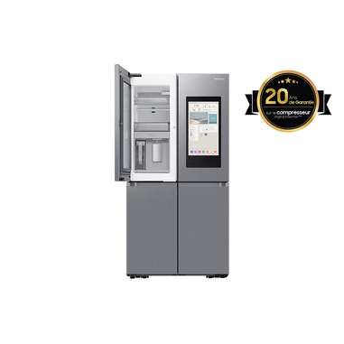 Samsung RF65DG9H0ESR frigorifero side-by-side Libera installazione 636 L E Acciaio inox