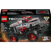 LEGO Technic 42200 Pull-Back ThunderROARus, Monster Truck Giocattolo da Costruire, Giochi Bambini 7+, Regalo Fan Monster Jam