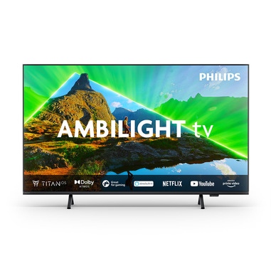 Philips Ambilight 4K 139,7 cm (55") 4K Ultra HD Smart TV Wi-Fi Nero