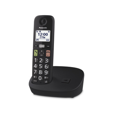 Panasonic KX-TGU110EXB telefono Telefono DECT Identificatore di chiamata Nero