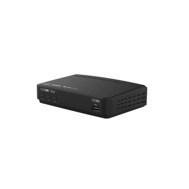 i-CAN T860 decodificatore 1 sintonizzatore/sintonizzatori Cablato Nero