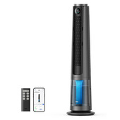 Dreo TurboCool 765S – Ventilatore a Nebulizzazione Smart 3-in-1: Raffredda fino a 6°C in 60s – Flusso d'Aria 10,4 m/s (18,2m), Silenzioso 20dB, Serbatoio 6L e Controllo App/Alexa
