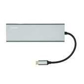 IOPLEE IOPEXTHE7IN1DK609 hub di interfaccia USB tipo-C Grigio
