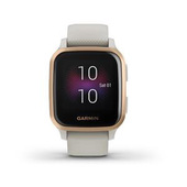 Garmin Venu SQ Music 3,3 cm (1.3") LCD 33 mm Digitale 240 x 240 Pixel Touch screen Rose Gold Wi-Fi GPS (satellitare)