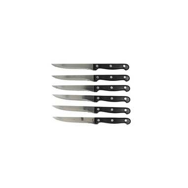 Tognana Porcellane set 6 coltelli da bistecca in acciaio inox Mythos