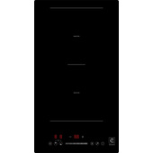 Electroline IHES2D30F piano cottura a induzione Nero Da incasso 28.8cm 2 zone comandi slider