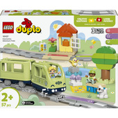LEGO DUPLO 10427 Treno d’Avventura Interattivo, Giochi per Bambini e Bambine da 2+ con Mattoncini Multifunzione, Idea Regalo