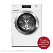Miele WCR870 WPS PWash2.0&TDos XL&WiFi lavatrice Caricamento frontale 9 kg 1600 Giri/min Bianco