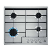 Electrolux Piano Gas Comandi Frontali 60 Cm MADE IN ITALY EGS6424X