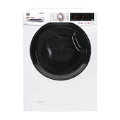 Hoover LINK PRO HLWP4106TAMBE-11 lavasciuga Libera installazione Caricamento frontale Bianco D