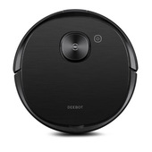 Ecovacs DEEBOT OZMO T8 AIVI aspirapolvere robot 0,42 L Senza sacchetto Nero