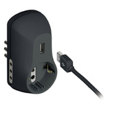 bticino S3613GU adattatore per presa di corrente Antracite