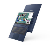 Lenovo IdeaPad | Notebook 5 2-in-1 | Display 14.0'' WUXGA (1920x1200) Touch | Processore INTEL CORE U5 322 | Memoria RAM 16GB | Memoria SSD 512GB | Scheda grafica Integrata | Sistema Operativo WINDOWS 11 HOME | COSMIC_BLUE | Caricatore NON incluso