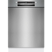 Bosch Serie 4 SMU4EVS08E Lavastoviglie da incasso sottopiano 60 cm Acciaio spazzolato Classe B