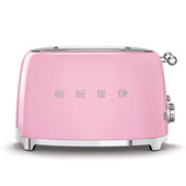 Smeg Tostapane 50's Style – Rosa LUCIDO 4x4 – TSF03PKEU