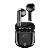Cellularline SEEK Auricolari Bluetooth® dotati di display digitale con indicatore di batteria
