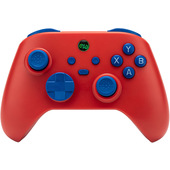 Qubick COSW0014 periferica di gioco Blu, Rosso Bluetooth Gamepad Analogico/Digitale Nintendo Switch 2, PC