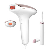 Philips Lumea Advanced Epilatore a Luce Pulsata Lumea con custodia e rifinitore a penna Satin Compact bianco BRI921/00