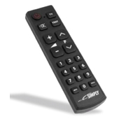 G.B.S. Elettronica UNIVERSAL SIMPLY telecomando IR Wireless TV Pulsanti