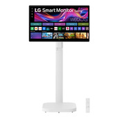 LG Swing 32U889SA Schermo Personale 32" 4K Touch, base con rotelle, webOS