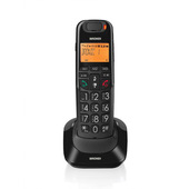 Brondi Bravo Bright Telefono DECT Identificatore di chiamata Nero