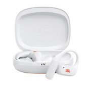 JBL Endurance Zone Cuffie Sportive Open-Ear True Wireless con Archetto Ergonomico, colore Bianco