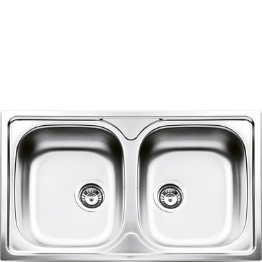 Smeg LYP862 lavello Lavello ad incasso Rettangolare Acciaio inossidabile