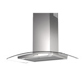 Glem Gas GHS973IX cappa aspirante Cappa aspirante a parete Acciaio inox 650 m³/h